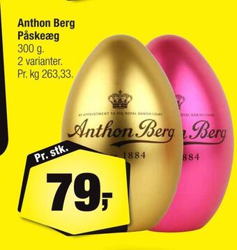 Calle Anthon berg påskeæg tilbud