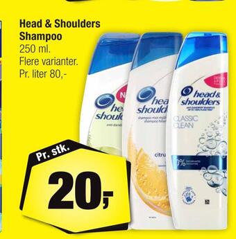 Calle Head & shoulders shampoo tilbud