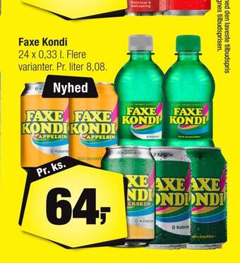 Calle Faxe kondi tilbud