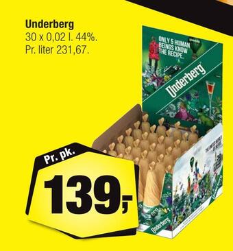 Calle Underberg tilbud