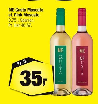 Calle Me gusta moscato el. pink moscato tilbud