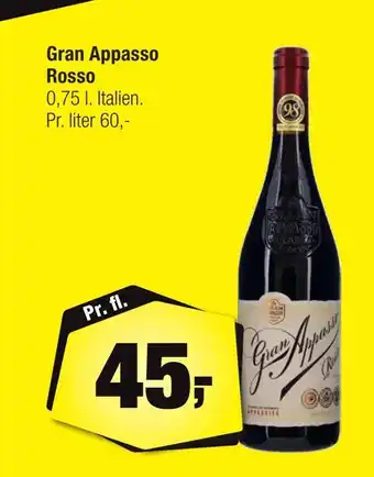 Gran appasso rosso