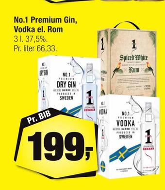 Calle No.1 premium gin, vodka el. rom tilbud