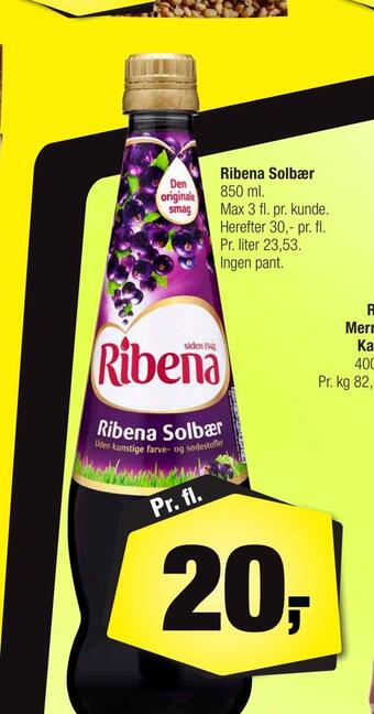 Ribena solbær