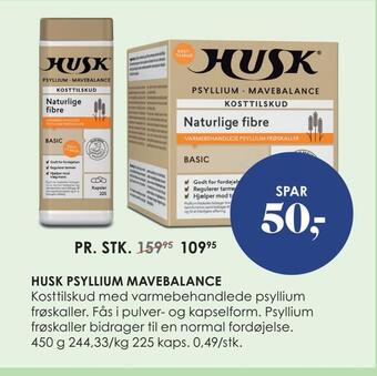 Husk psyllium mavebalance