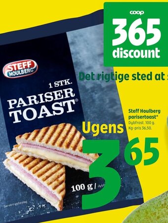 Coop 365 Steff Houlberg Pariser Toast tilbud