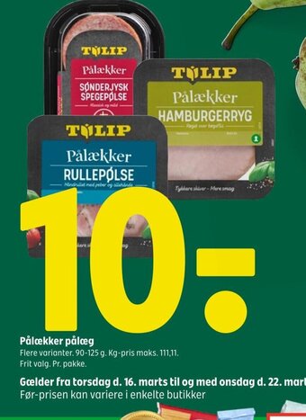 Pålækker Pålæg