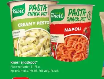Coop 365 Knorr Snack Pot tilbud