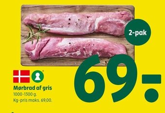 Coop 365 Mørbrad Af Gris tilbud