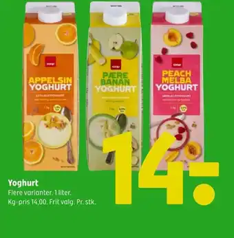 Coop 365 Yoghurt tilbud