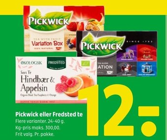 Pickwick eller Fredsted Te