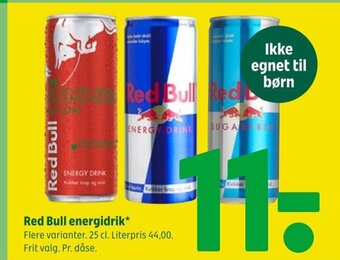 Coop 365 Red Bull Energidrik tilbud