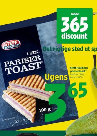 Coop 365 Steff houlberg parisertoast tilbud