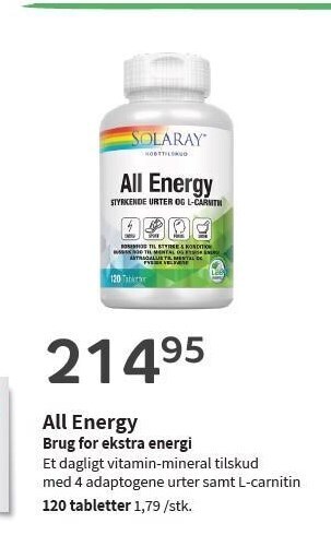 Helsam All energy tilbud