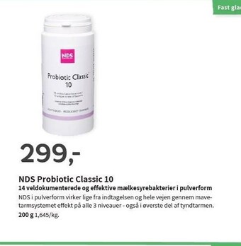 Nds probiotic classic 10