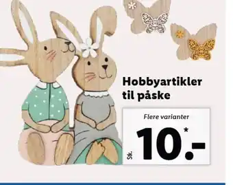 Hobbyartikler til Påske