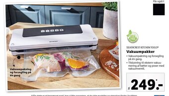 Lidl Vakuumpakker tilbud