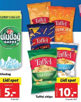 Lidl Taffel Chips tilbud