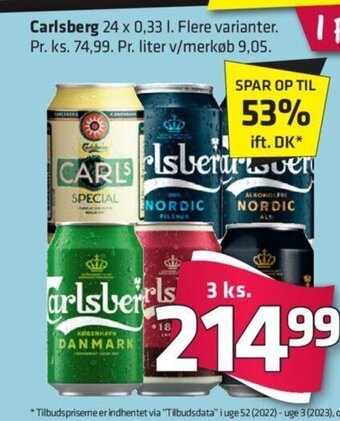 Fleggaard Carlsberg tilbud