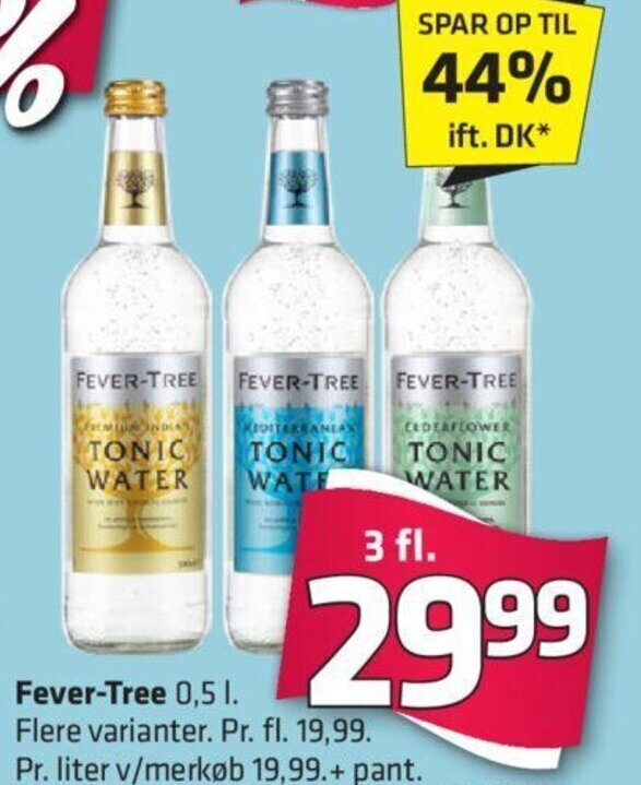 FeverTree tilbud hos Fleggaard