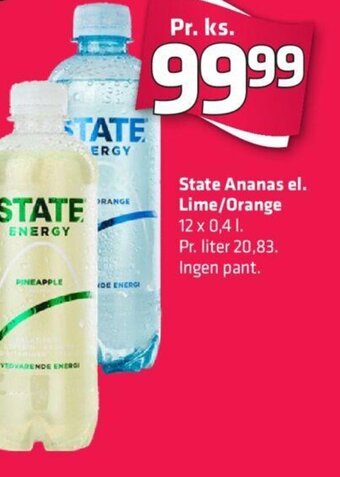 State Ananas el. Lime/Orange