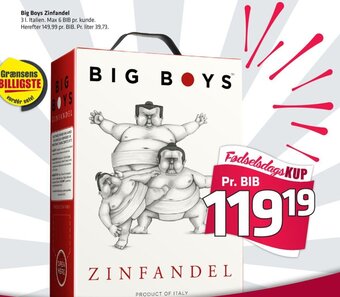 Big Boys Zinfandel