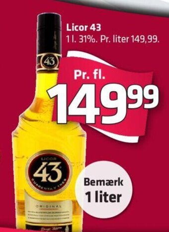 Fleggaard Licor 43 tilbud