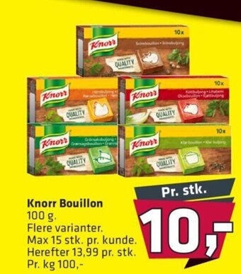 Fleggaard Knorr Bouillon tilbud