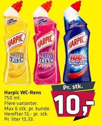 Fleggaard Harpic WC-Rens tilbud