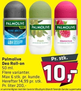 Fleggaard Palmolive Deo Roll -On tilbud