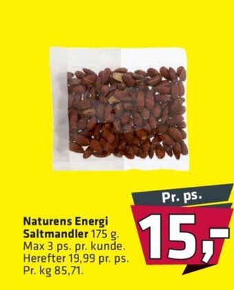 Fleggaard Naturens Energi Saltmandler tilbud