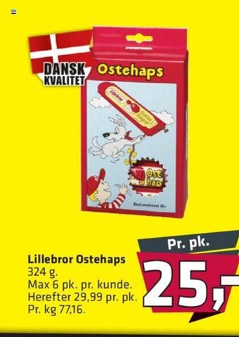 Fleggaard Lillebror Ostehaps tilbud