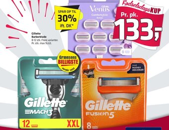 Fleggaard Gillette Barberblade tilbud
