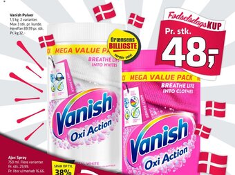 Fleggaard Vanish Pulver tilbud