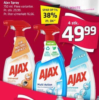 Fleggaard Ajax Spray tilbud