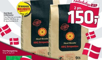 Heat Beads Grillbriketter