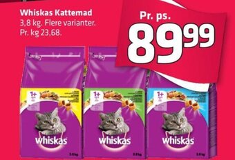 Fleggaard Whiskas Kattemad tilbud