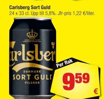 Calle Carlsberg Sort Guld tilbud