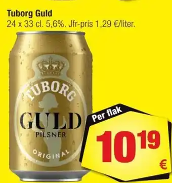 Calle Tuborg Guld tilbud