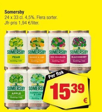 Calle Somersby tilbud