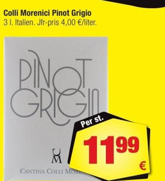 Calle Colli Morenici Pinot Grigio tilbud