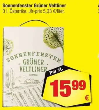 Calle Sonnenfenster Grüner Veltliner tilbud