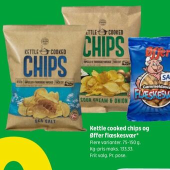 Coop 365 Kettle chips tilbud