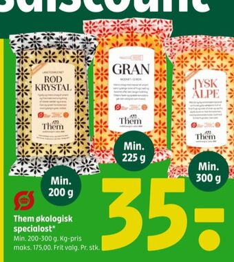 Coop 365 Them ost skæreost rød krystal tilbud