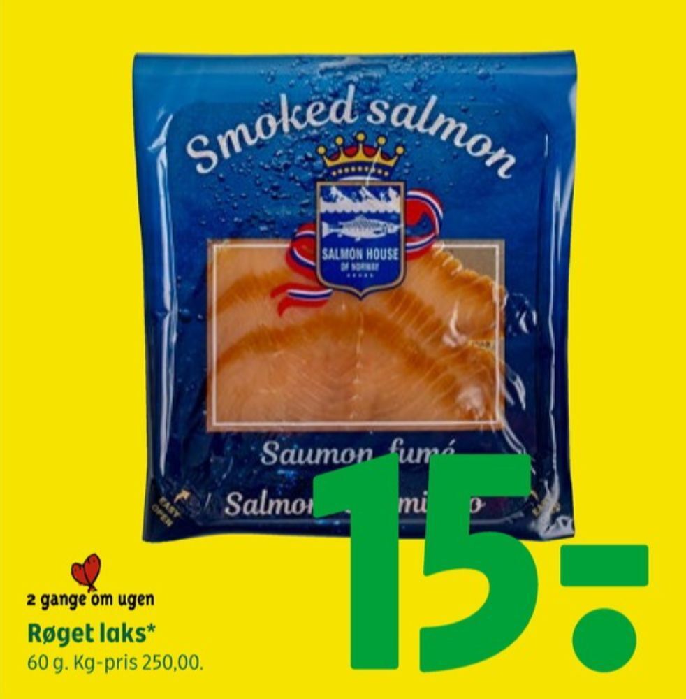 Salmon house laks i skiver tilbud hos Coop 365