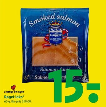Salmon house laks i skiver