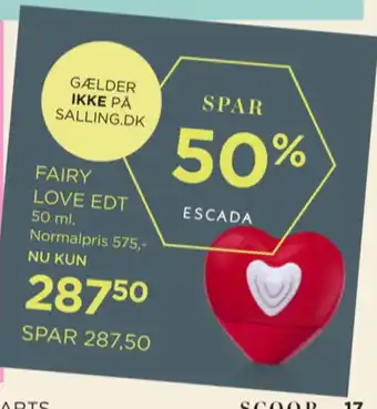 Fairy love eau de toilette