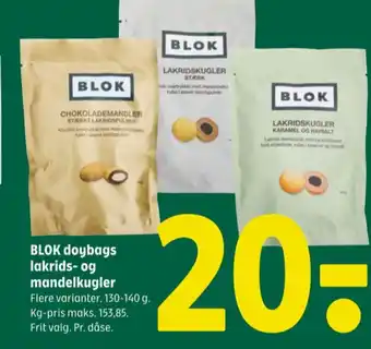 Coop 365 Blok lakridskugler karamel og havsalt tilbud