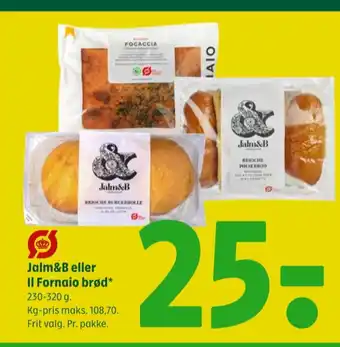Coop 365 Jalm&b københavn pølsebrød tilbud
