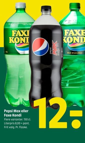 Coop 365 Faxe kondi sportssodavand tilbud